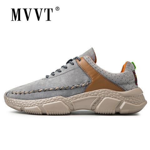 2020 Suede Men Sneakers Leather Casual Shoes