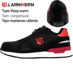 LARNMERN Men's Work Safety Shoes