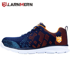 LARNMERN Lightweight Breathable Men Safety Shoes