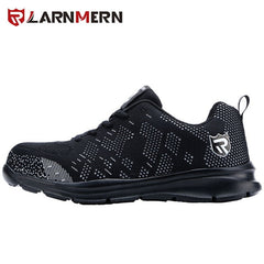 LARNMERN Lightweight Breathable Men Safety Shoes