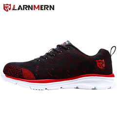 LARNMERN Lightweight Breathable Men Safety Shoes