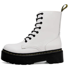 Platform Martens Boots Women Shoes