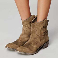 New Women Suede Boots Women