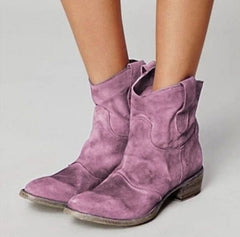 New Women Suede Boots Women